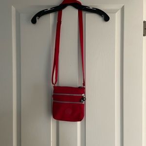 Kipling Red Travel Pouch